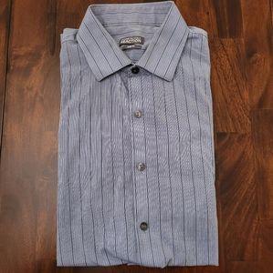 Keneth Cole Reaction Slim Fit Dress Shirt Neck16.5